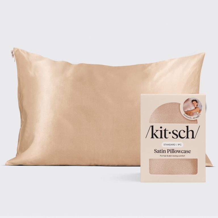 Kitsch Satin Pillowcase Champagne